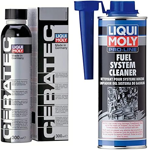 LIQUI MOLY Oil Additive Cera Tec 20002 Ceramic Wear &amp; Tear Protection for Petrol &amp; Diesel Engines Smoother Engine Performance, Less Friction &amp; Lower Fuel Consumption 300 ml