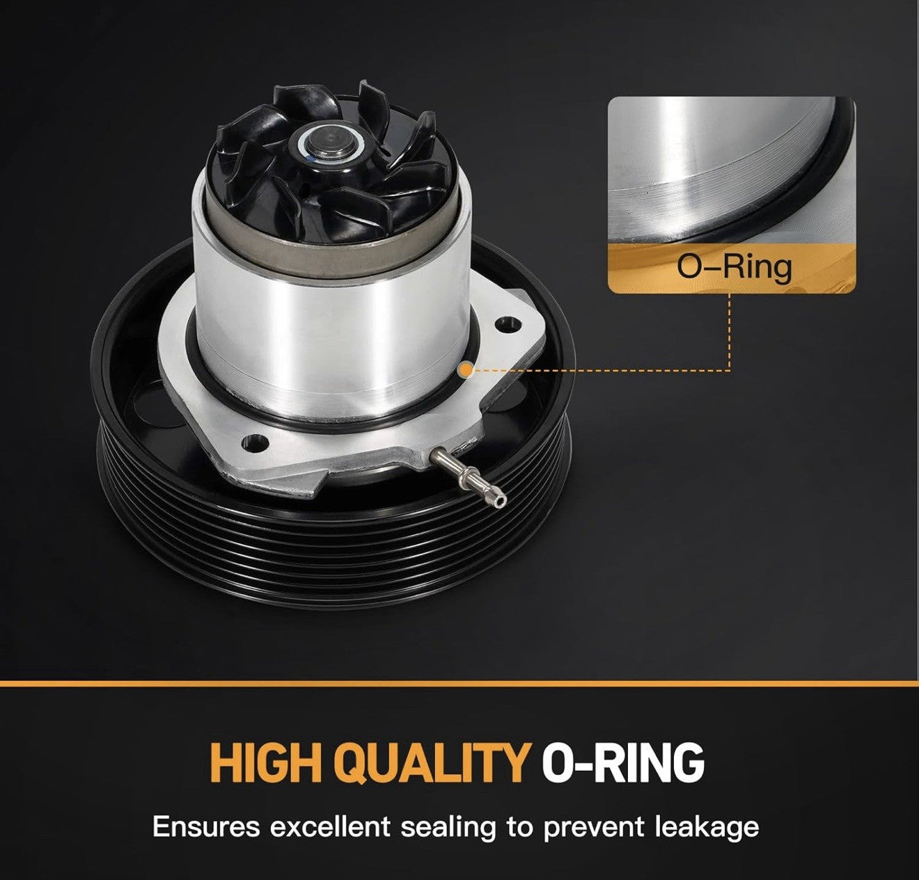 Water Pump  New For  PORSCHE  Cayenne VW Touareg. 3.6--3.0 V65