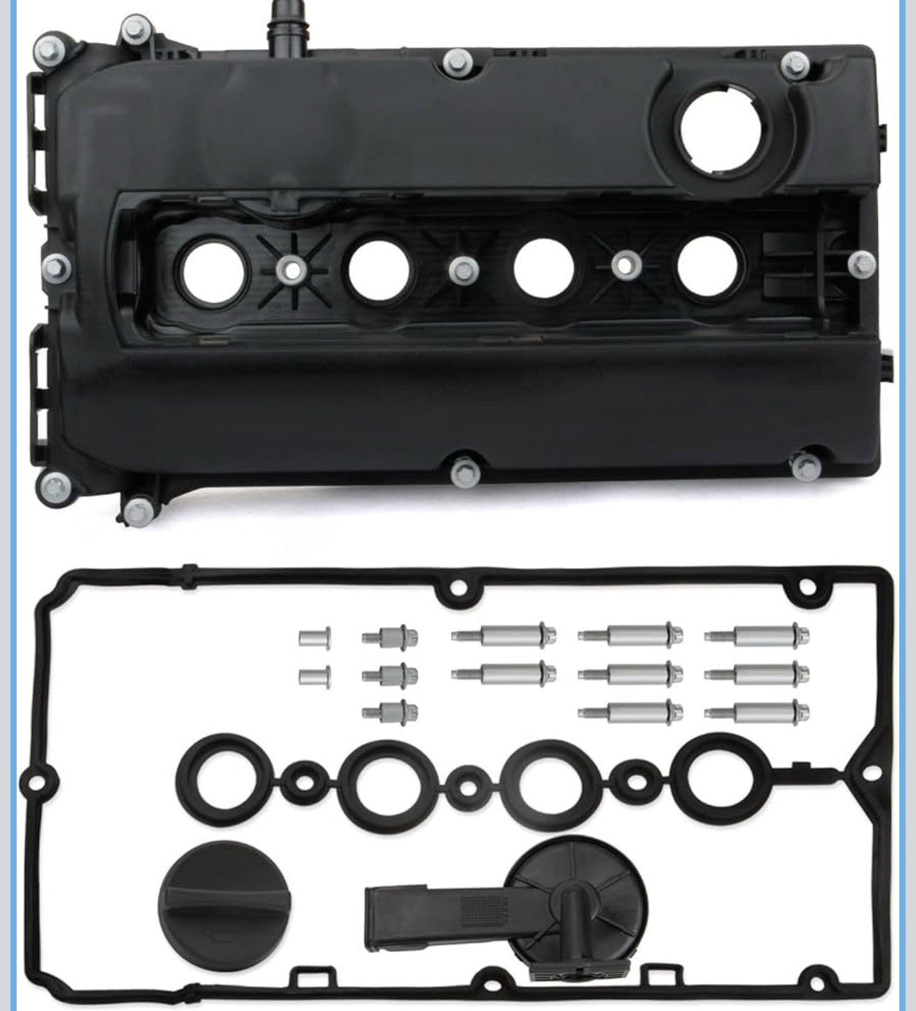 Engine Valve Cover for Chevrolet Sonic 12-18 Aveo5 Cruze Pontiac G3 Saturn Astra3