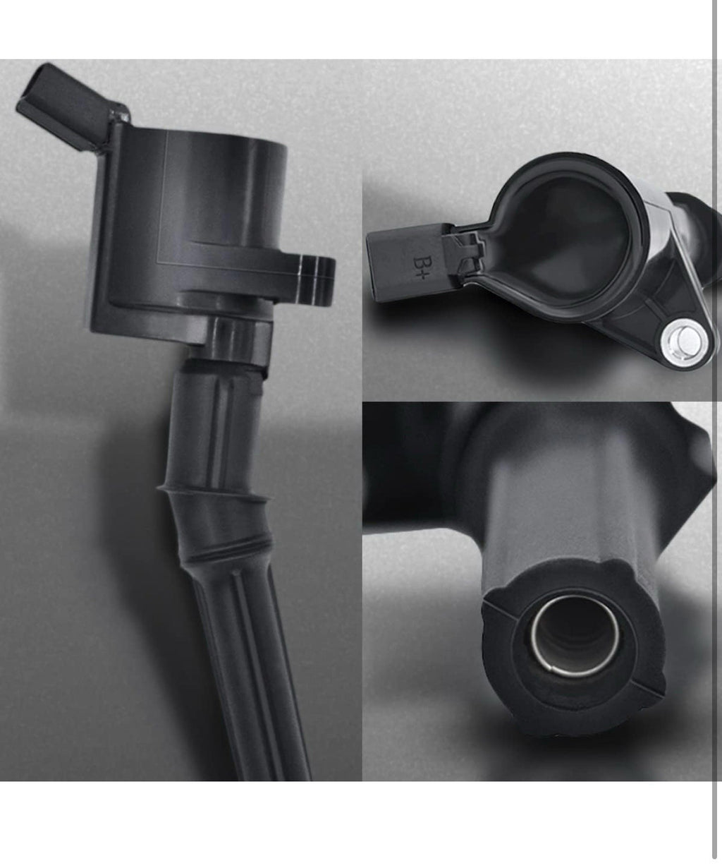 MAS Set of 8 Ignition Coil DG508 & Motorcraft Spark Plug SP479 Compatible with4