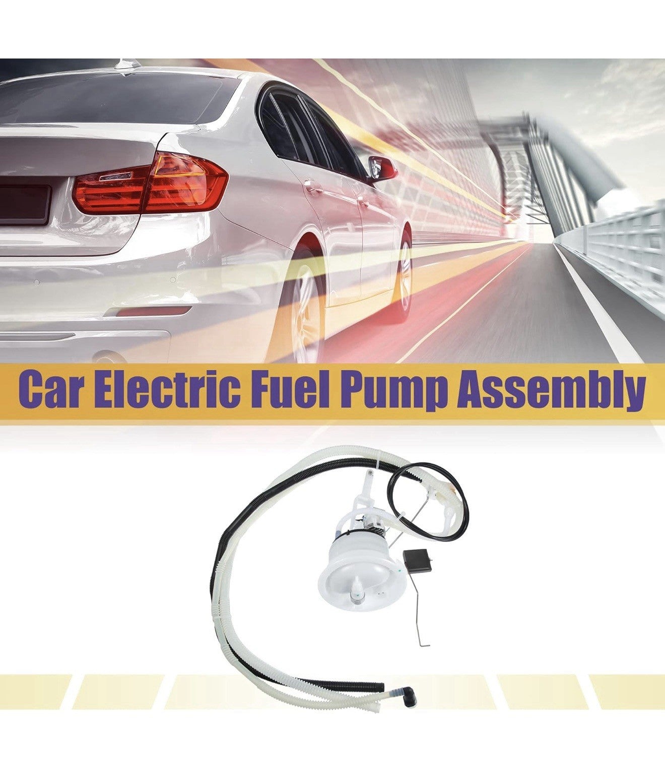  Electric Fuel Filter Pump Module Assembly Fit for BMW 128i 135i 325i 325xi 3