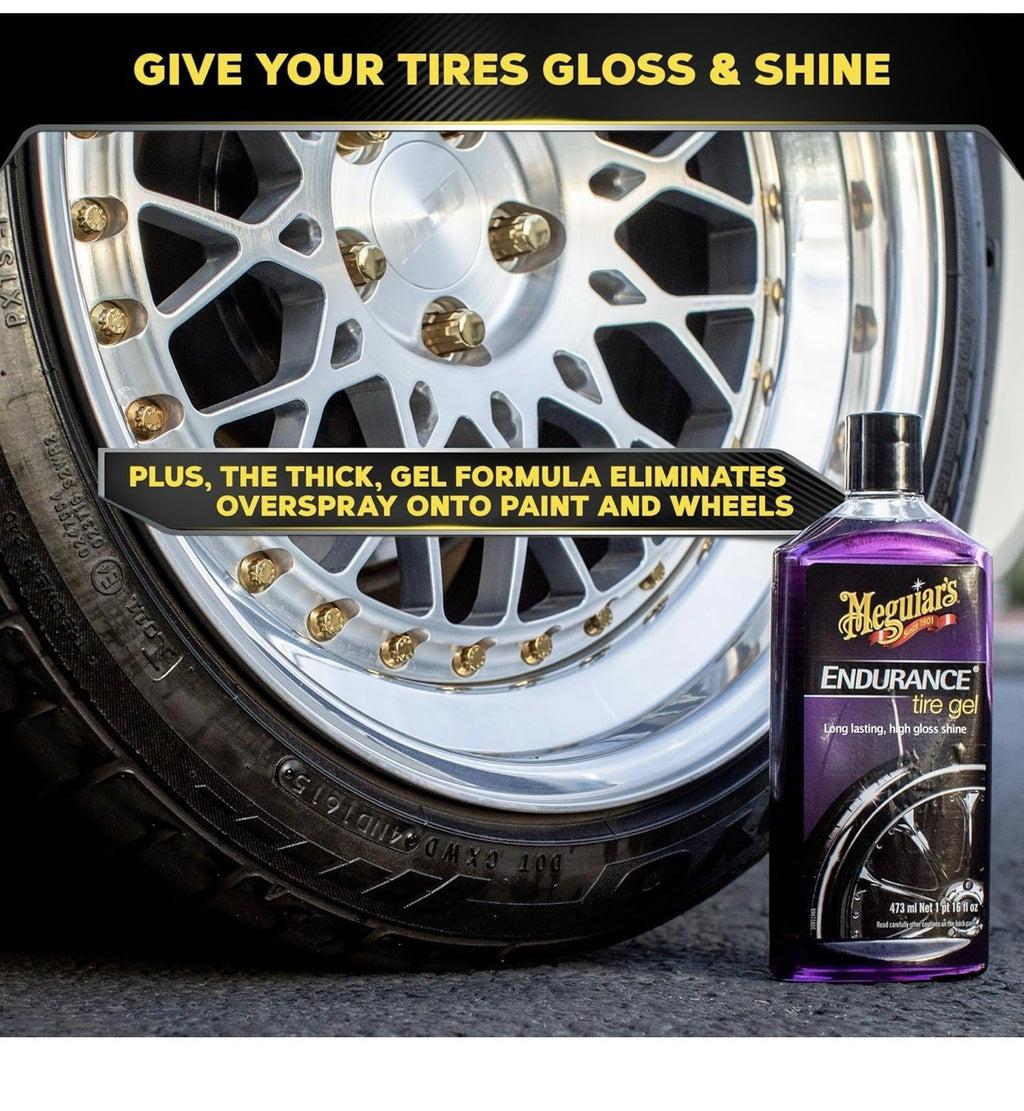Meguiar's G7516 Endurance Tire Gel, Premium Tire Gel for a Lasting Glossy Shine 3