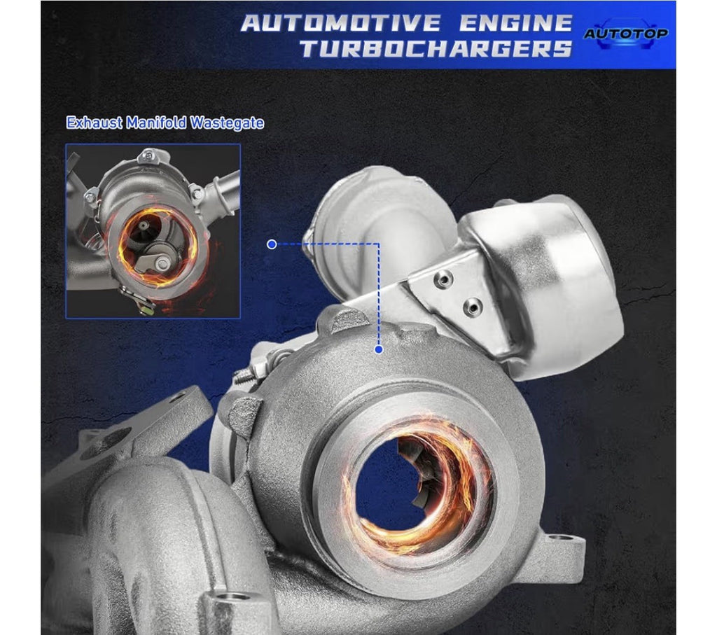 06J145722B IHI Turbo Turbocharger For Audi A3 Q3 VW Beetle Passat 2.0L 2008-20162