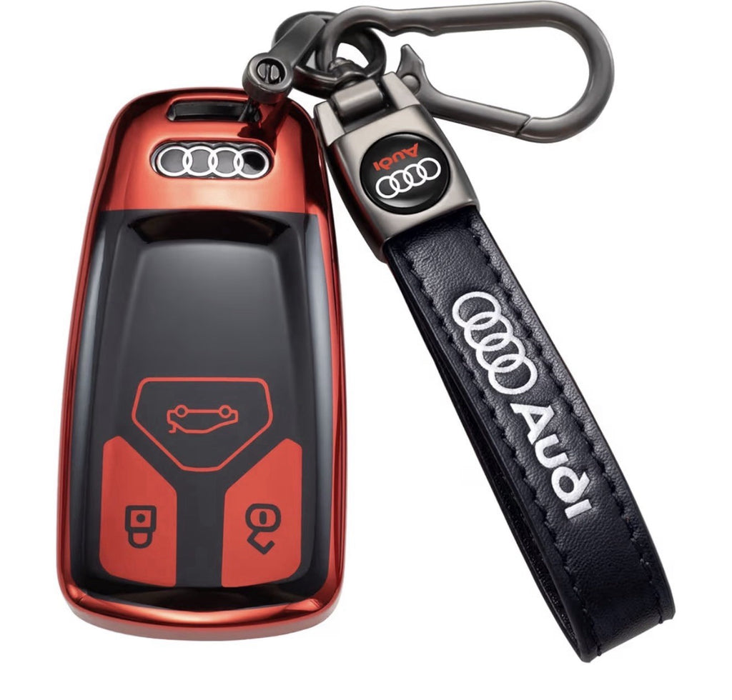 Leather Audi Key Chain for sale in the USA. Local seller.1
