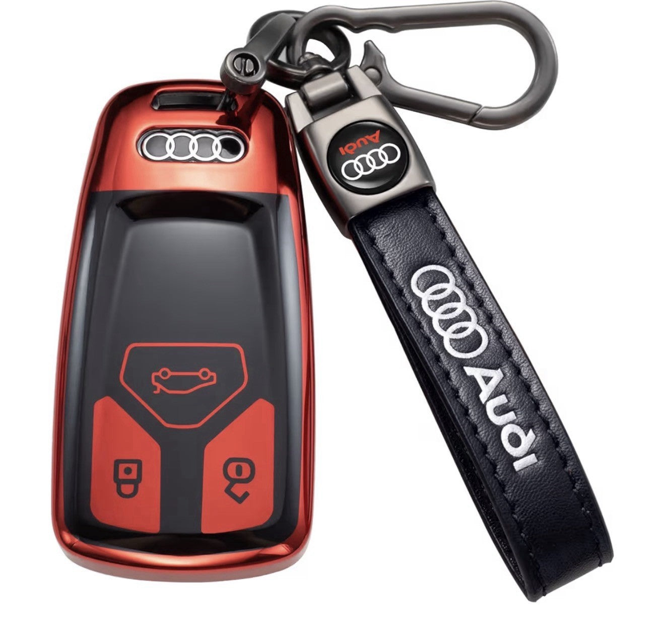 Leather Audi Key Chain for sale in the USA. Local seller.1