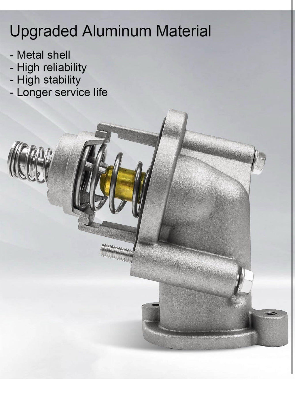 Engine Coolant Thermostat Housing Assembly Compatible with 2016-2022ChevroletCTS2