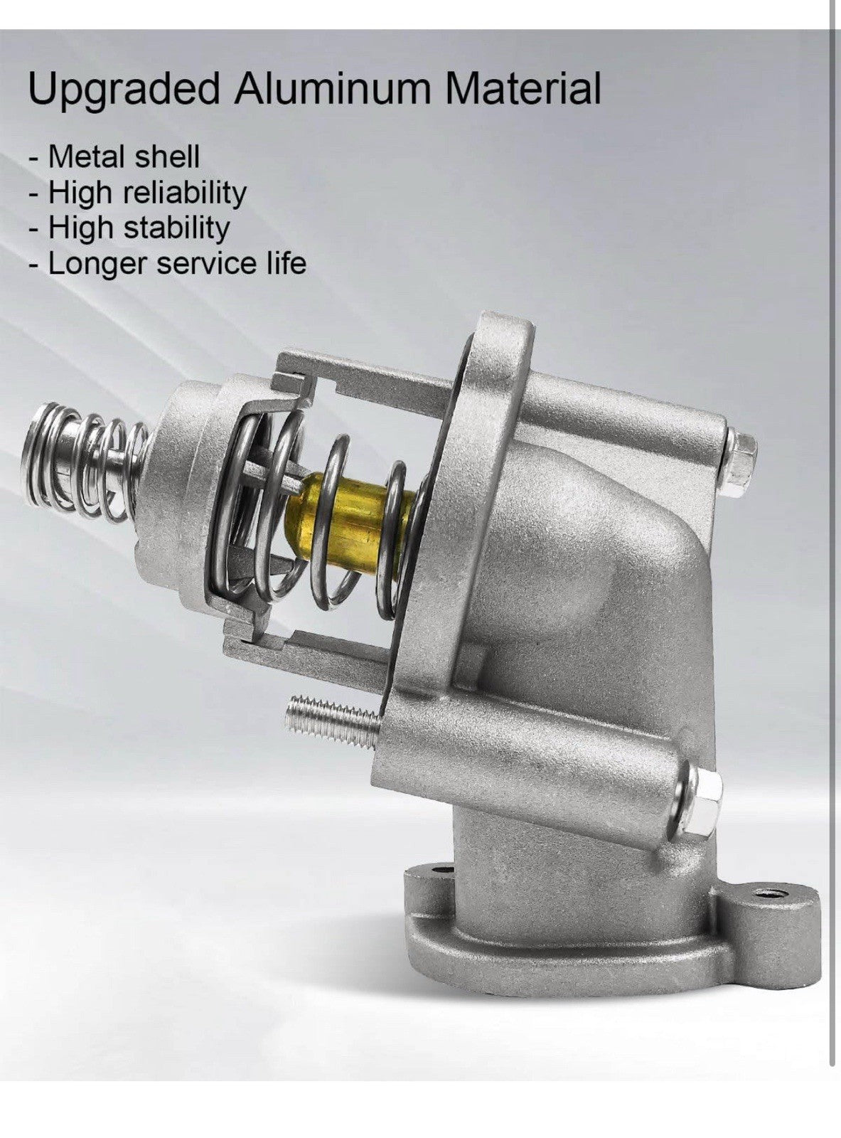 Engine Coolant Thermostat Housing Assembly Compatible with 2016-2022ChevroletCTS2