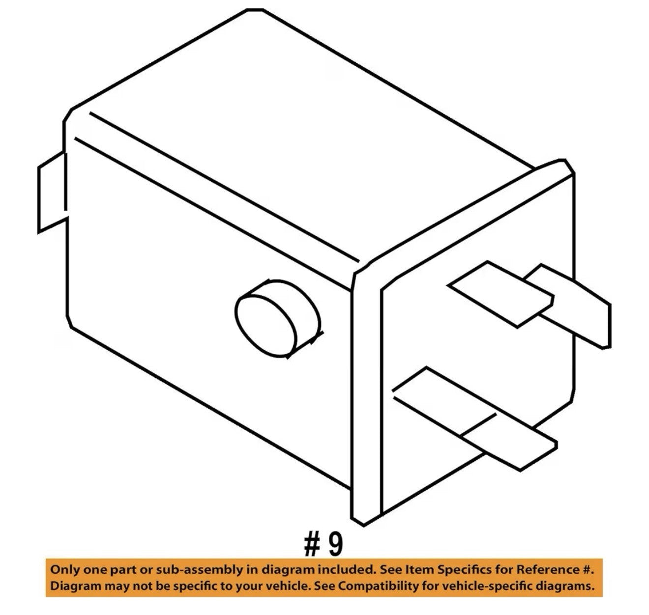 61-36-6-901-469 Genuine BMW Relay for 550 650 750 535 5 Series 6 328 3 528 5251