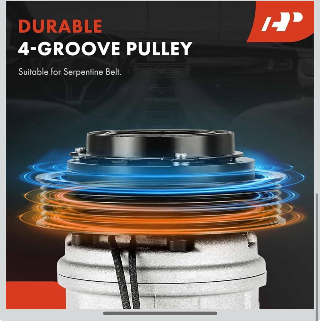 Air Conditioner AC Compressor with Clutch Compatible with Ford Escape 2013-168