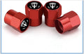 Premium Red For Maserati Valve Stem Caps 4 Pack FREE USA SHIPPING0