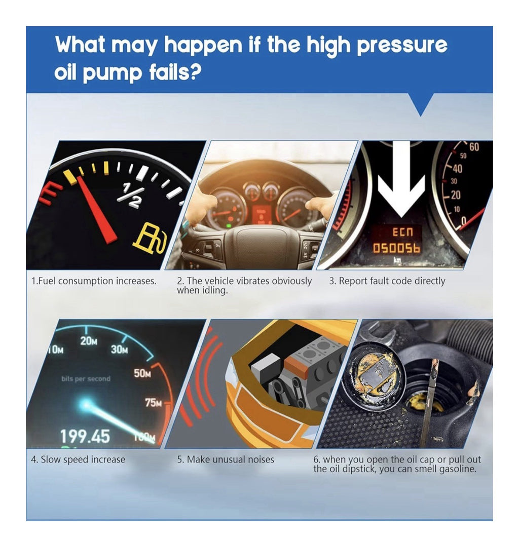 High Pressure Fuel Pump for Audi A4 A5 A6 Q5 TT 2009-2017 06J127025L 06J127025K7