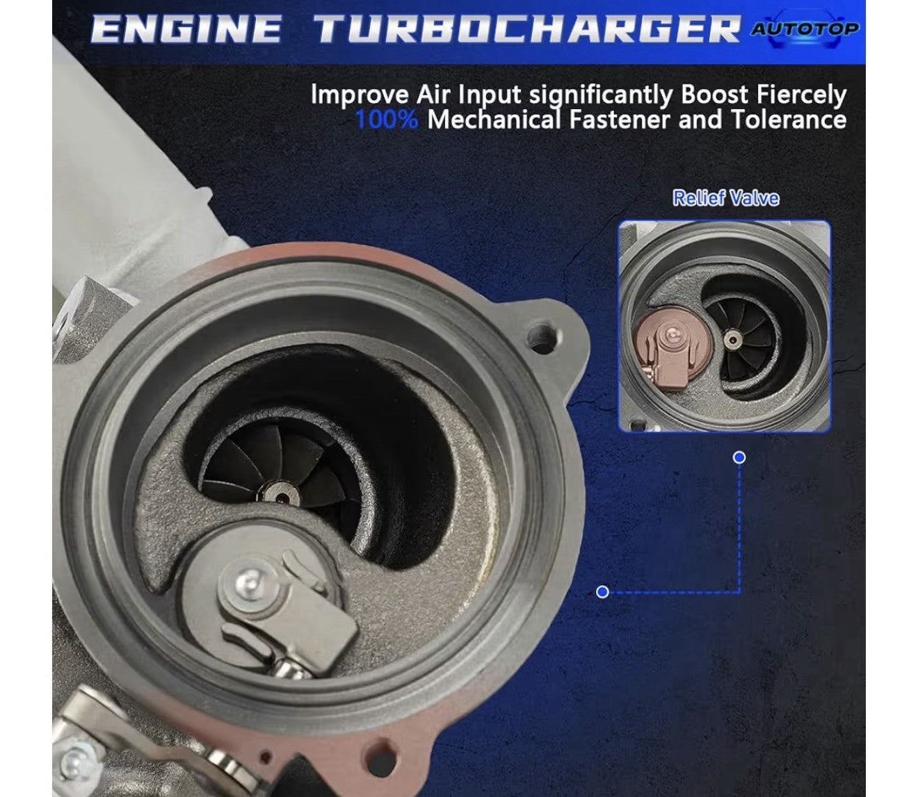 06J145722B IHI Turbo Turbocharger For Audi A3 Q3 VW Beetle Passat 2.0L 2008-20165