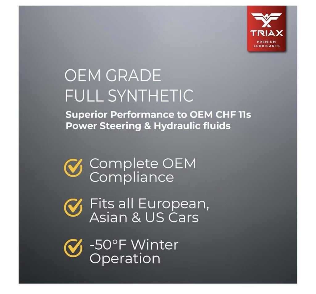 Powerfluid 450 PSF CHF 11S Synthetic Hydraulic Power Steering Fluid 1 Quart US2