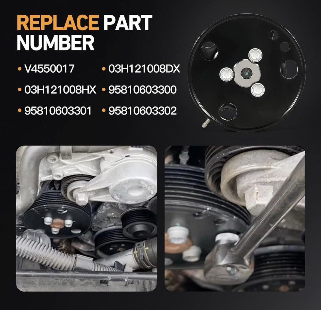 Water Pump  New For  PORSCHE  Cayenne VW Touareg. 3.6--3.0 V62