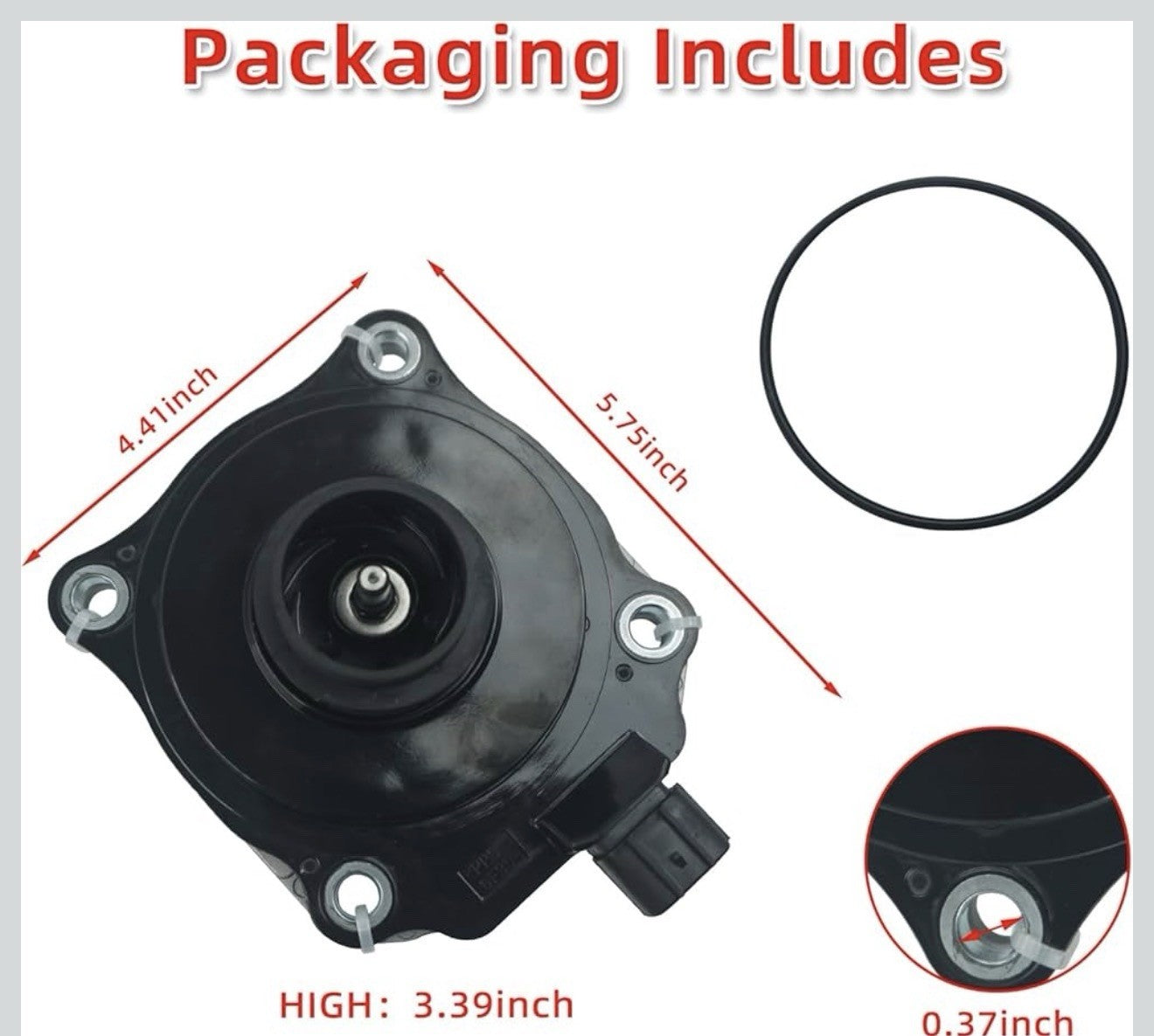 16032-25010 Coolant Electric Water Pump Engine Gasoline Replacement for 2019-...1