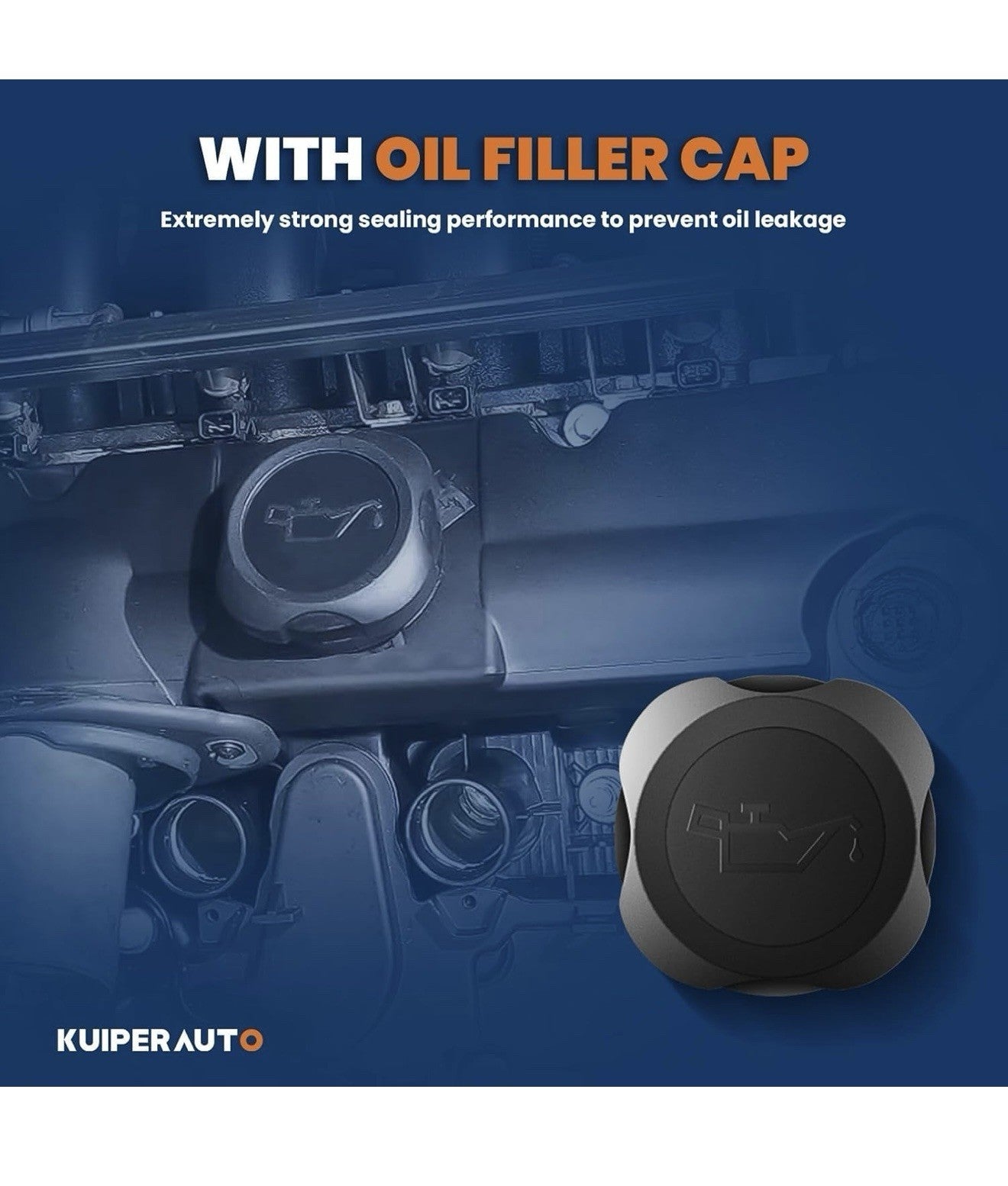 11127552281 Engine Valve Cover w/Gasket & Bolts Compatible with BMW E70 E82 E904