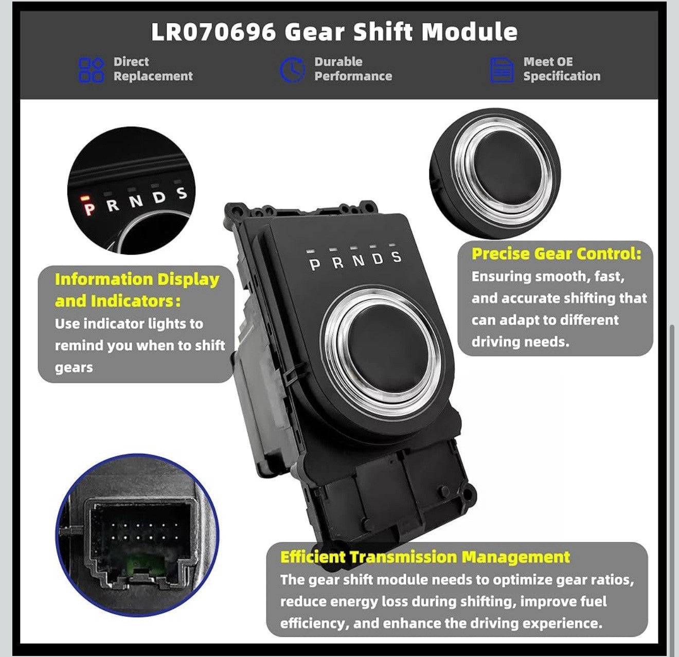 NEW Land Rover Discovery Sport Evoque GEAR SHIFT MODULE 9 speed LR0706963