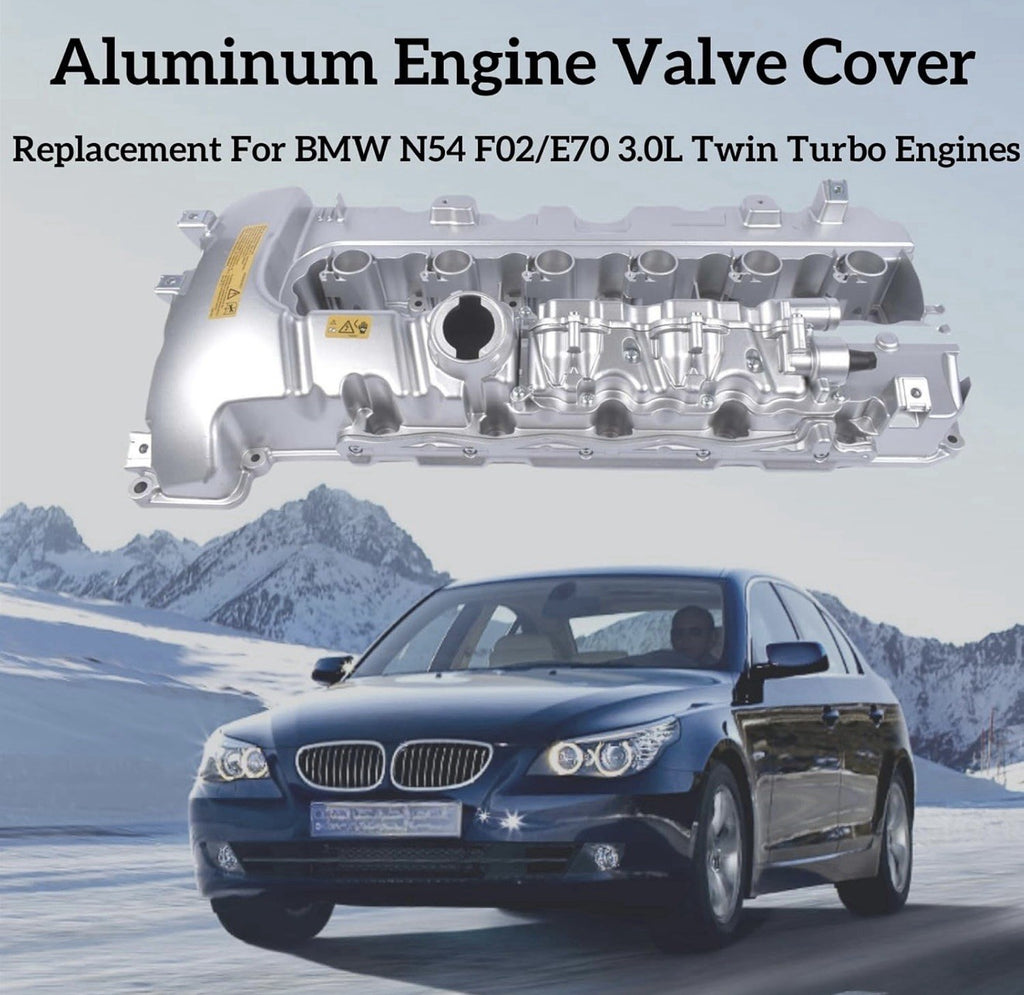 Aluminum Valve Cover 11127565286 11127565284 for BMW 335i xDrive 535xi 740i X6 Z5