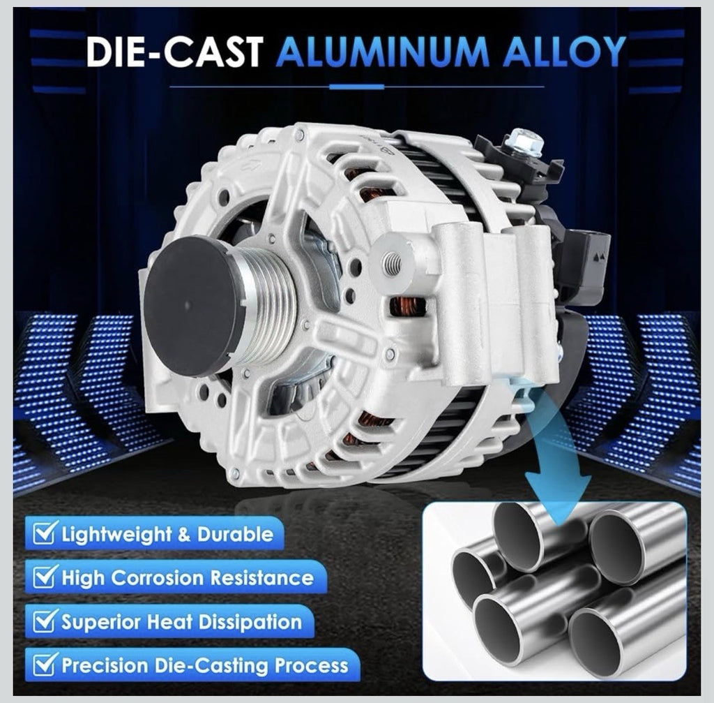 Alternator Compatible with 2008-2013 128i 07-09 323i 07-13 328i 2009-2013L63.0NA5