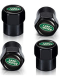 Tire Valve Stem Caps for Land Rover BLACK Metal Car Wheel Air caps Auto Valve0