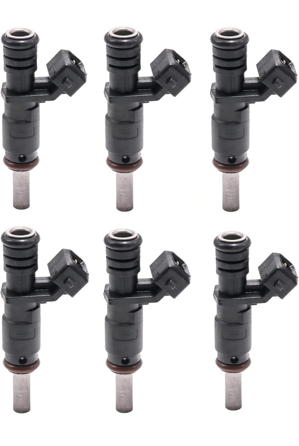 6  Fuel Injectors for BMW N52B25 2.5L N52B30 3.0L i6 Cylinder 75316340