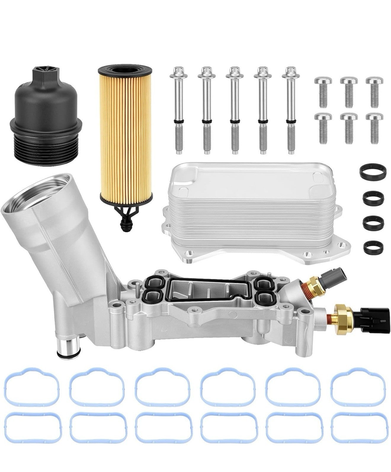 Engine Oil Cooler Filter Housing Assembly For Dodge Jeep Chrysler 2011-2022 3.6L1