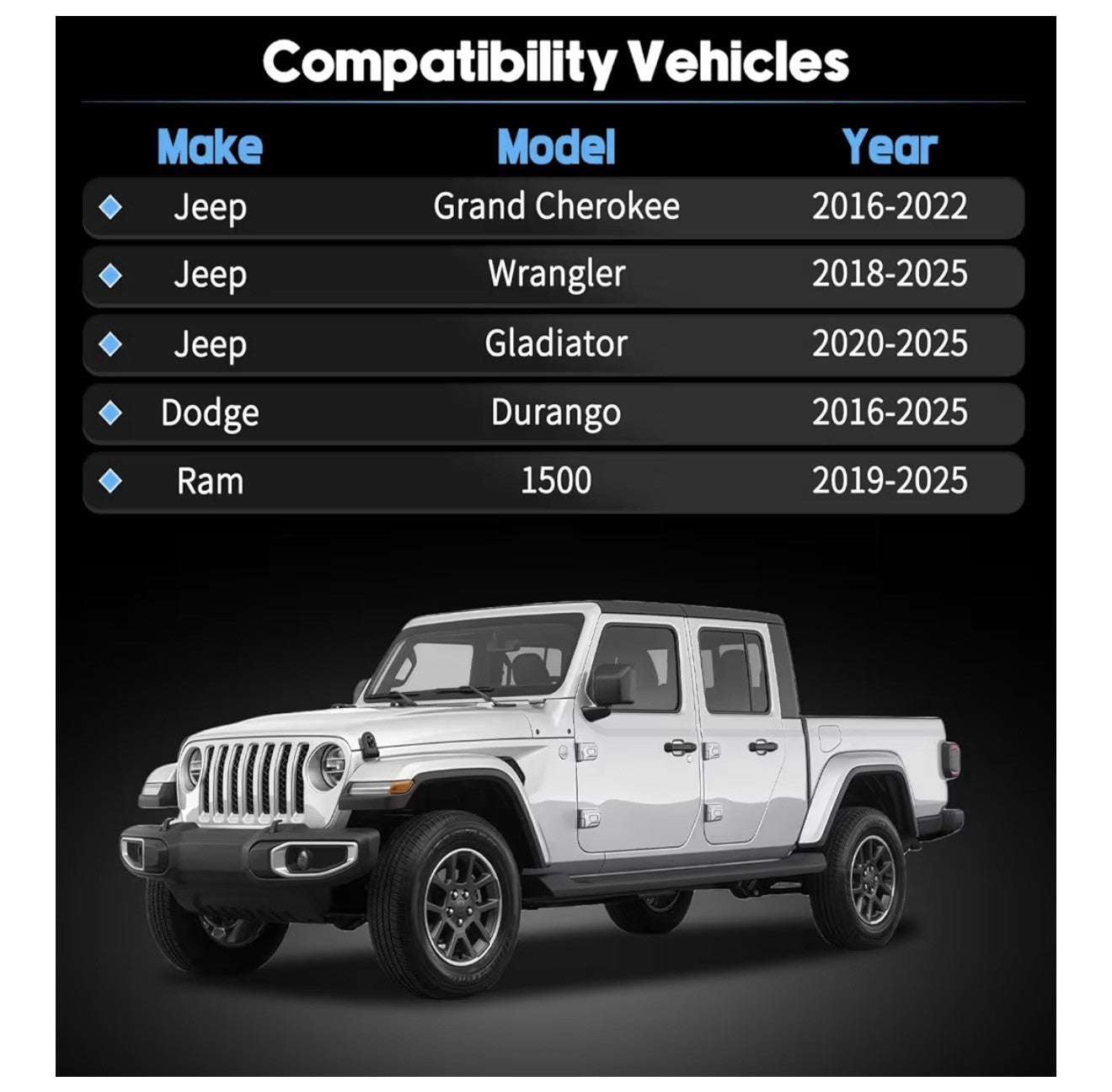 16-25 DODGE JEEP RAM RADIATOR THERMOSTAT & HOUSING  4893926AH5