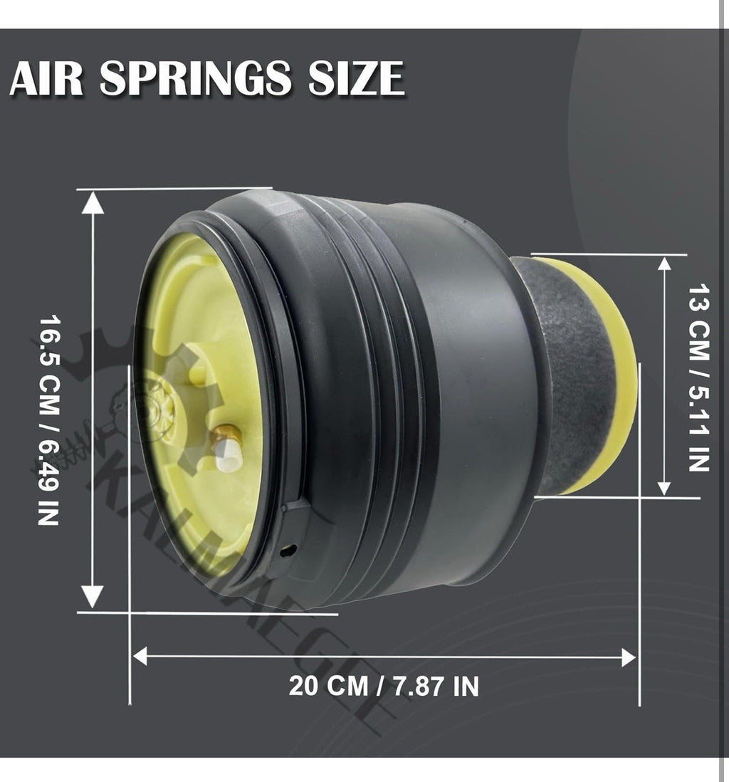 2x Rear Air Spring Bag For BMW X5 E70 3.0L 2007-2009 For BMW X6 E71 E72 4.4L 2012