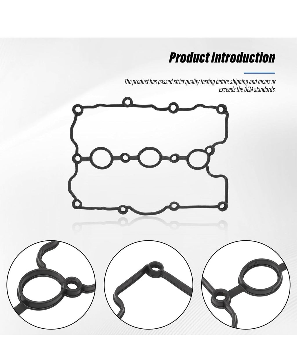 Engine Valve Cover Gasket Right and Left Set for Audi A6 Quattro S5 A8 Quattr...5