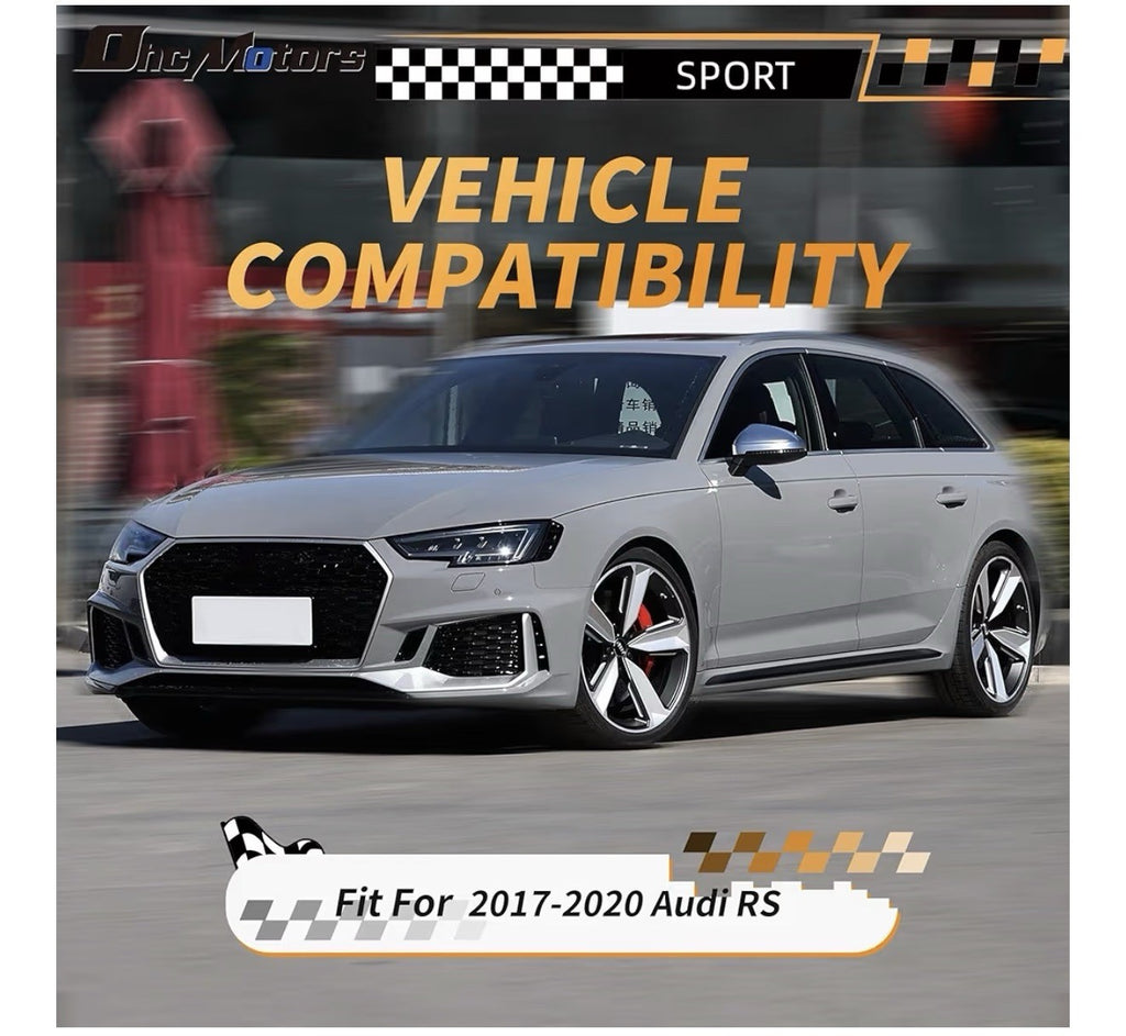 Real Carbon Fiber Smart Steering Wheel for Audi RS3/RS4/RS8/S3/S4/S5/A3/A4/A5USA6