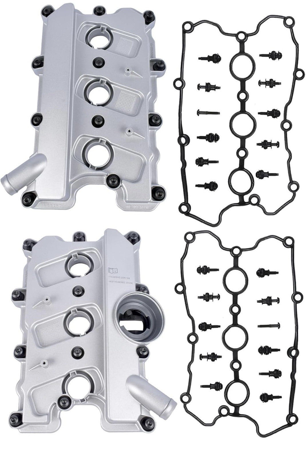 New Engine Valve Cover Left & Right For 2008-2017 3.0L Audi A4 A6 A5 Q7 Q5 SQ5 S2