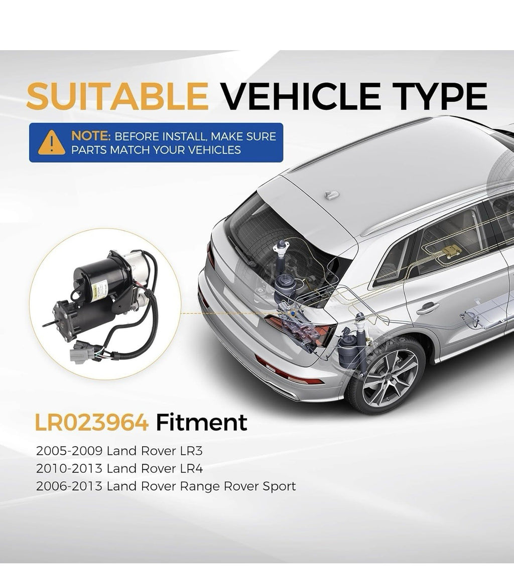 Air Suspension Compressor For Land Rover For Range Rover Sport LR072537 LR0239642