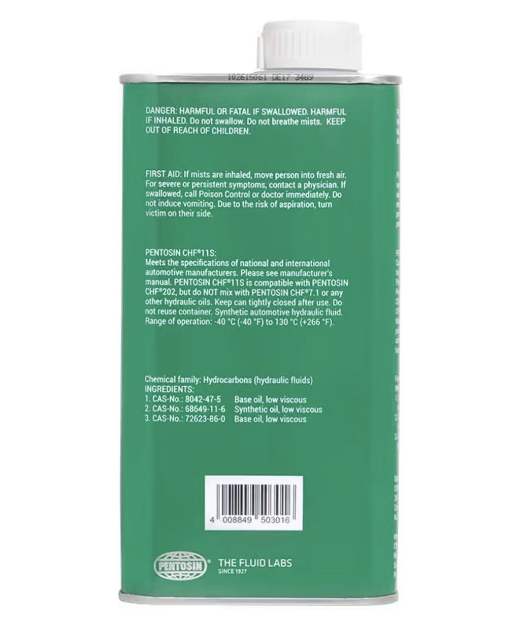 Pentosin CHF11s BMW Audi Mercedes VW Mini 1 Liter5