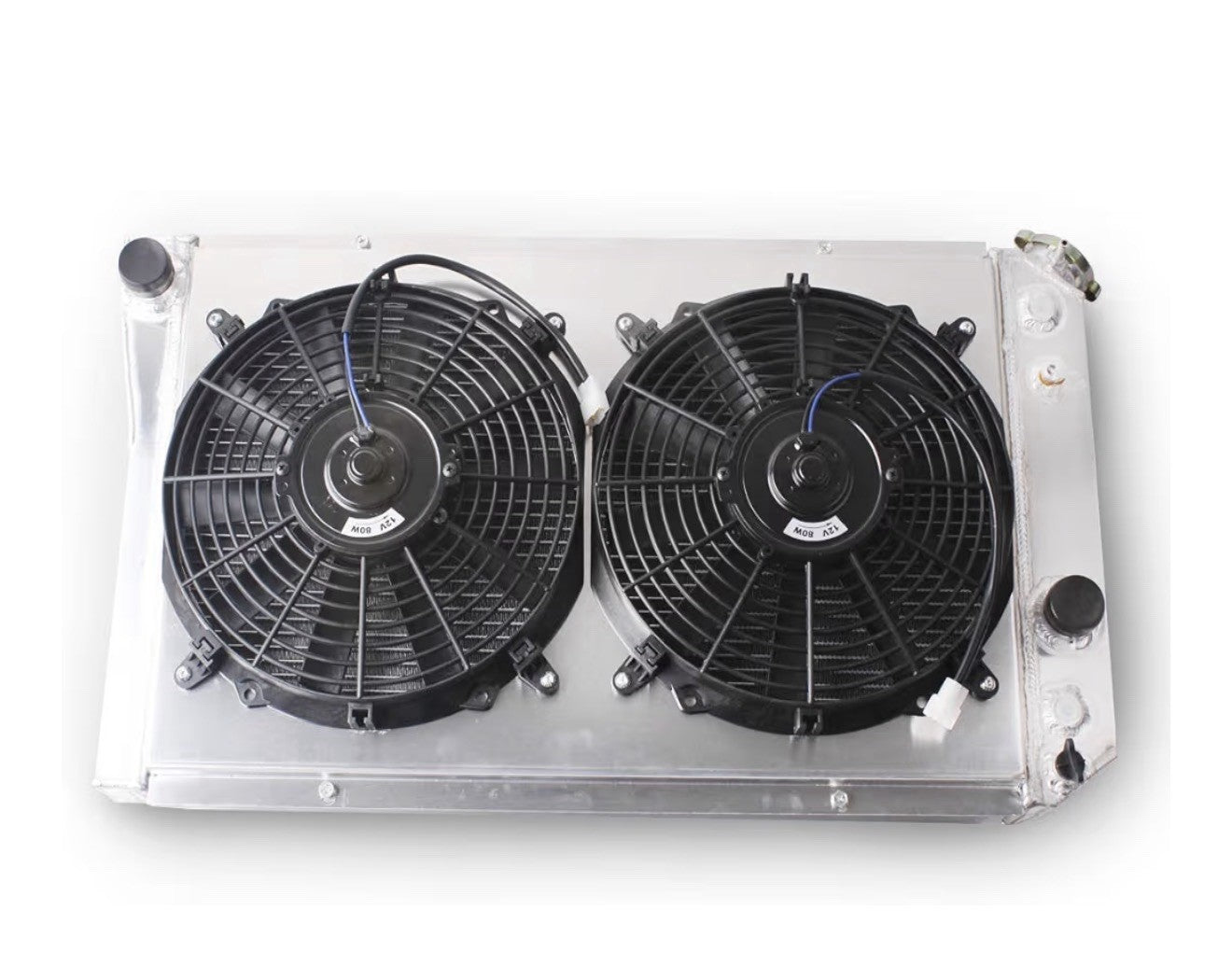 -COOL 3 Row Full Aluminum Radiator with Fan For 1984-1990 Chevy 82-02 chevy1