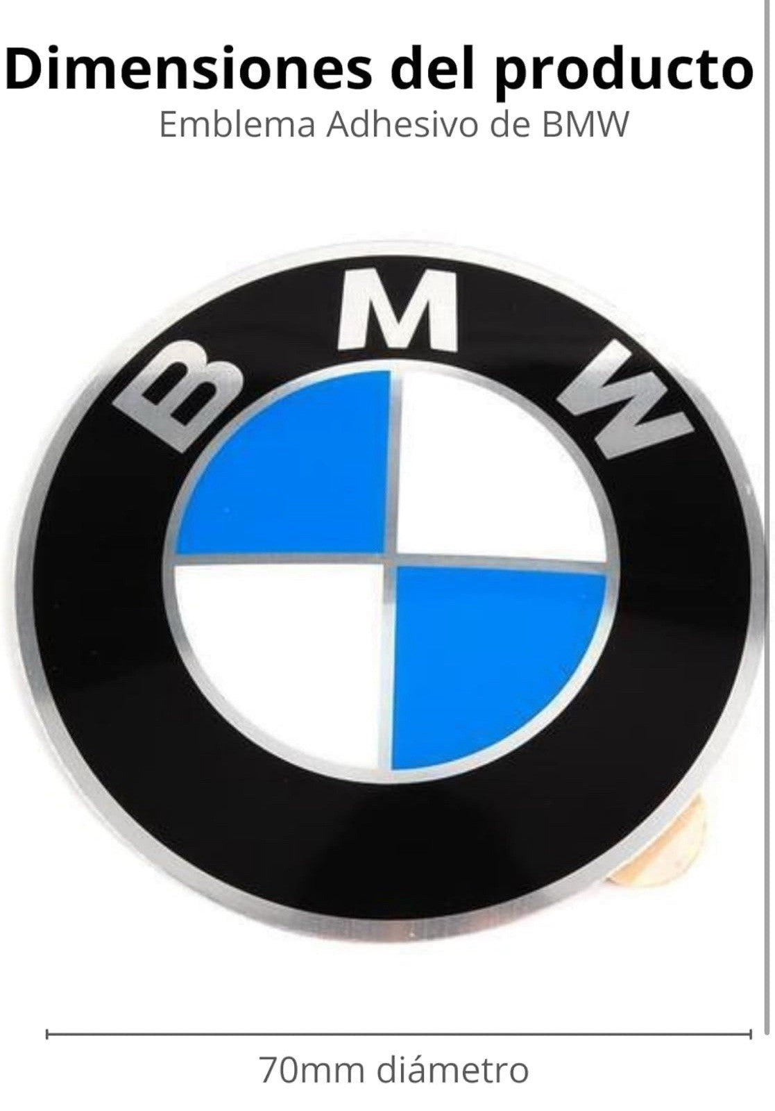BMW 36-13-6-758-569 Insignia Stamped with Ad Multi 1