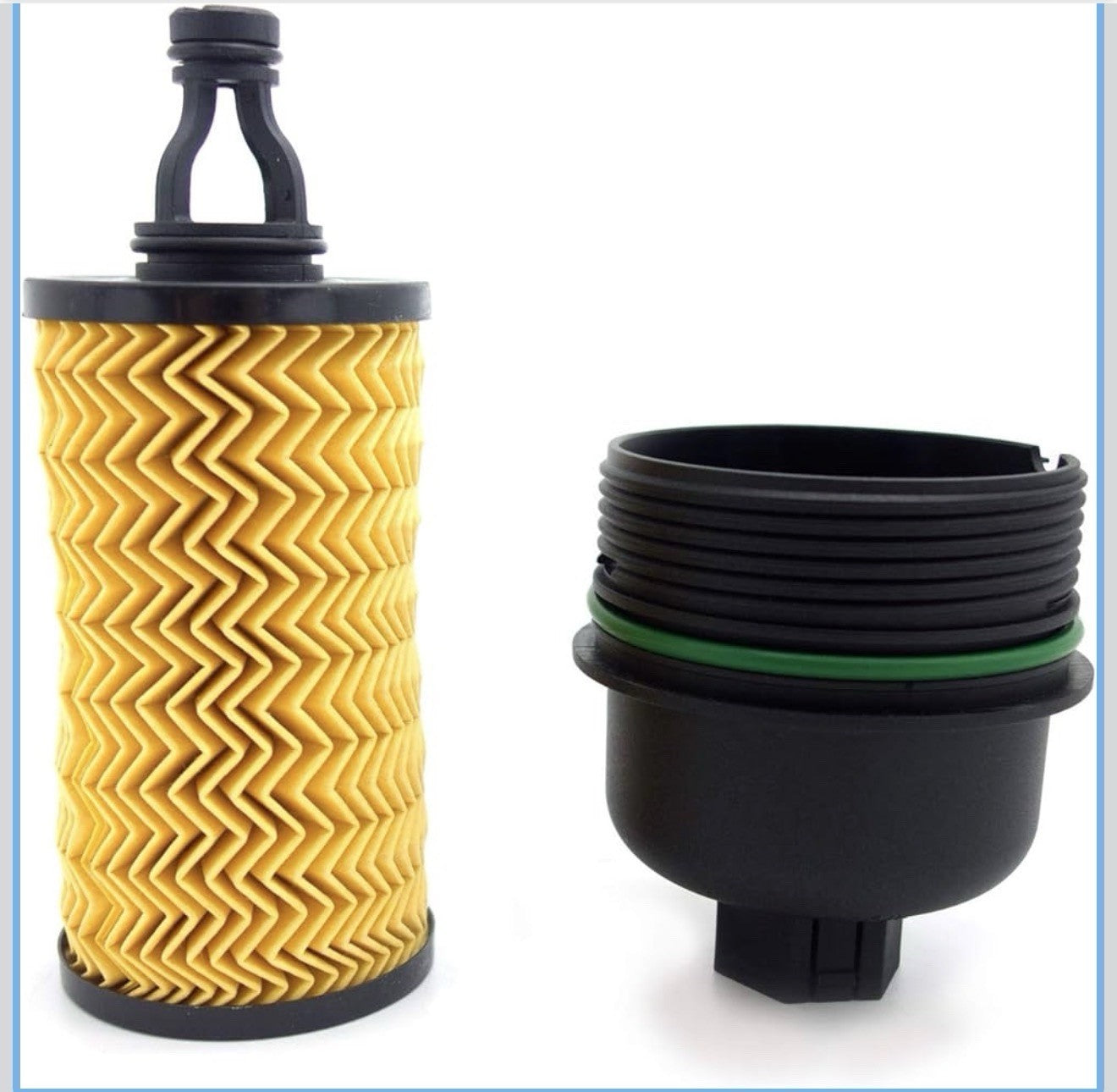 311401 Oil Filter +Cap Fits 2014-2019 Maserati Ghibli & Quattroporte V6 Engines0