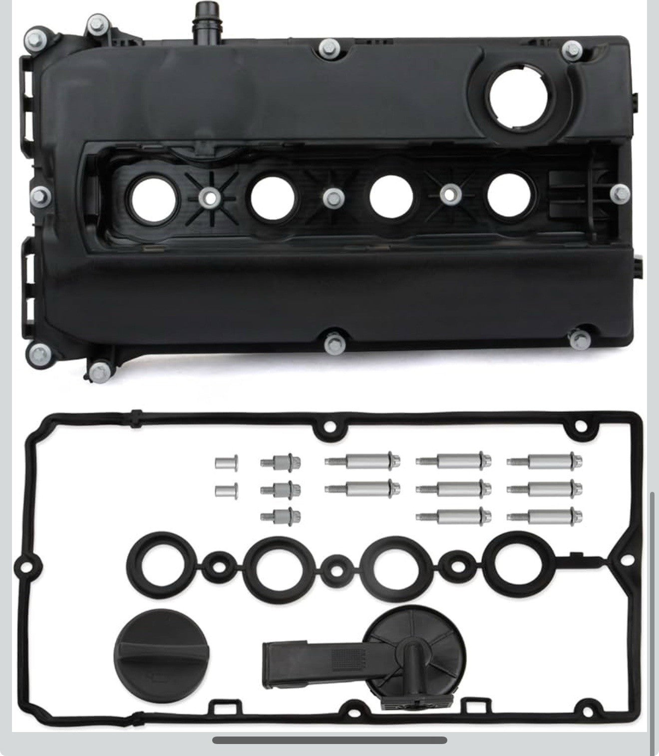 Engine Valve Cover for Chevrolet Sonic 12-18 Aveo5 Cruze Pontiac G3 Saturn Astra0