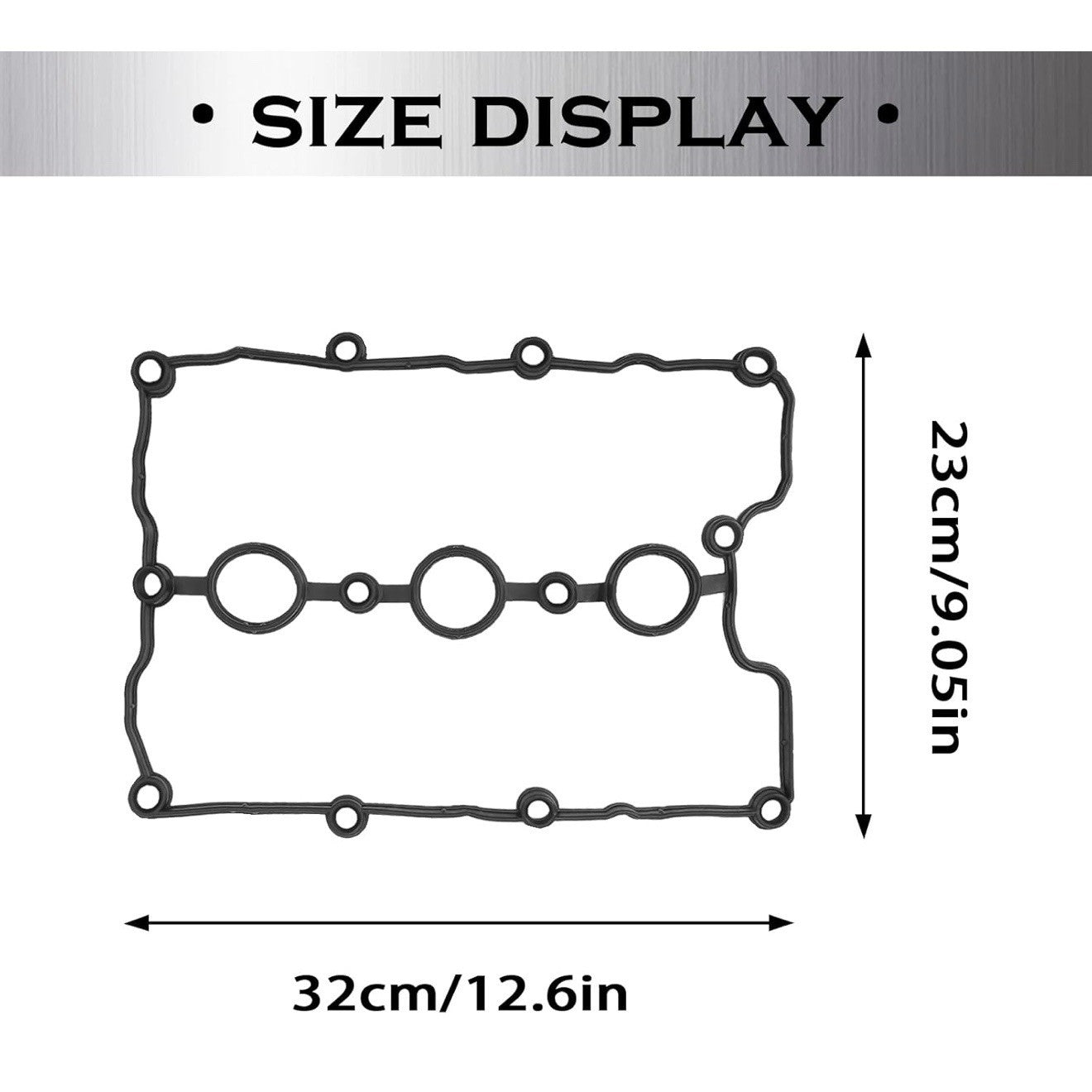 Engine Valve Cover Gasket Right and Left Set for Audi A6 Quattro S5 A8 Quattr...2