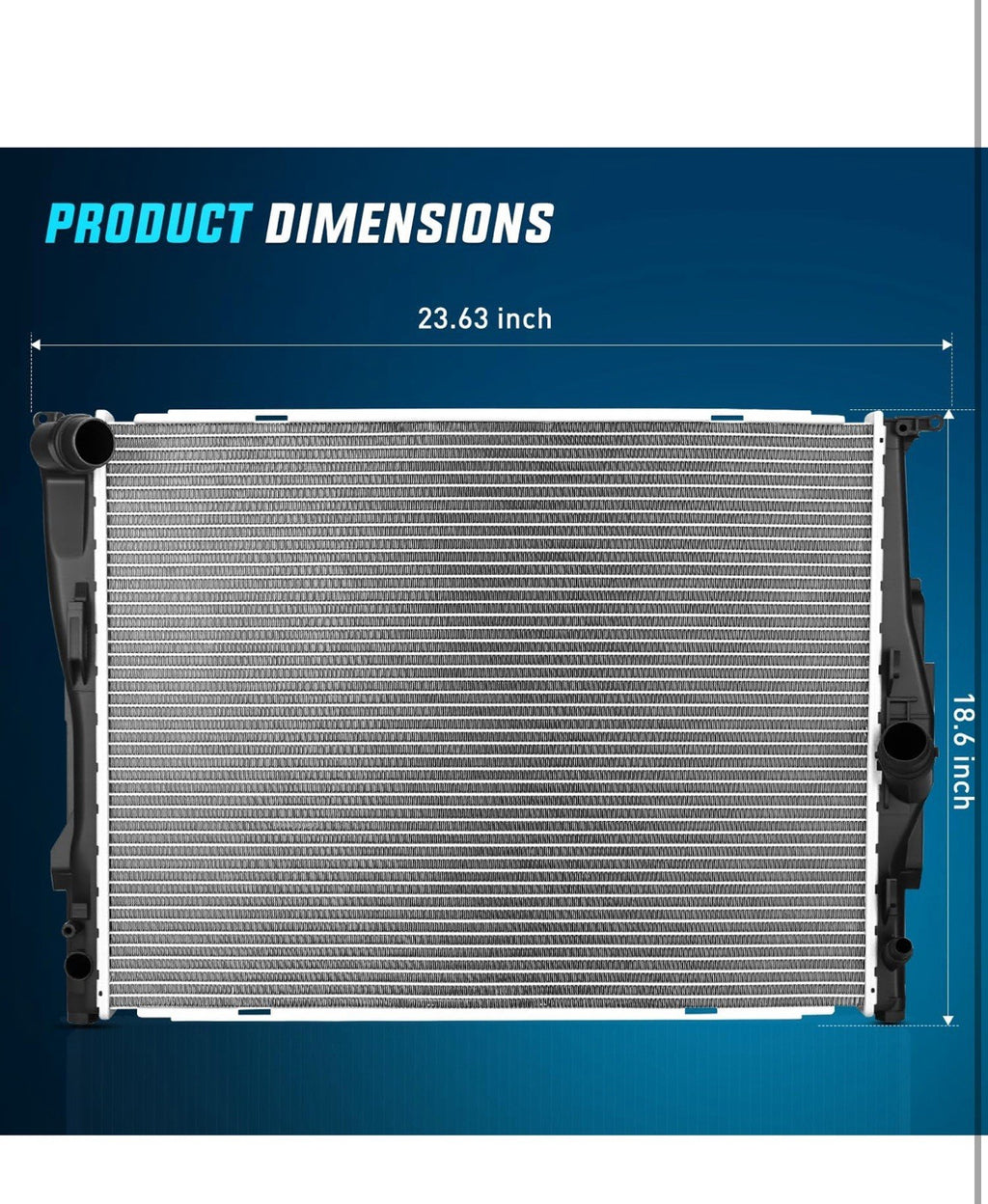 Radiator for BMW 128i 2008 2009 2010 2011 2012 2013, 325i, 328i 2007-2013, 328i2