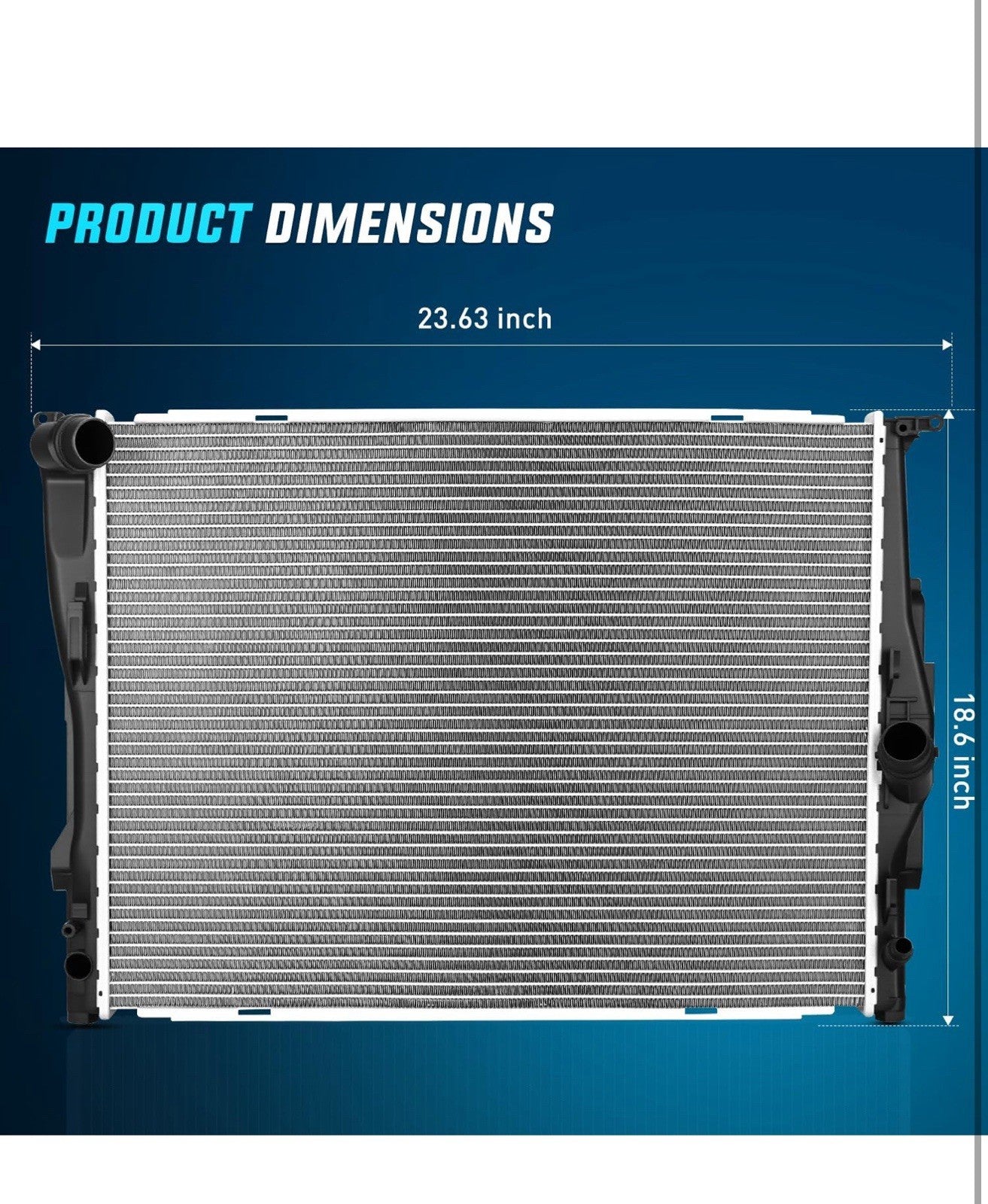 Radiator for BMW 128i 2008 2009 2010 2011 2012 2013, 325i, 328i 2007-2013, 328i2