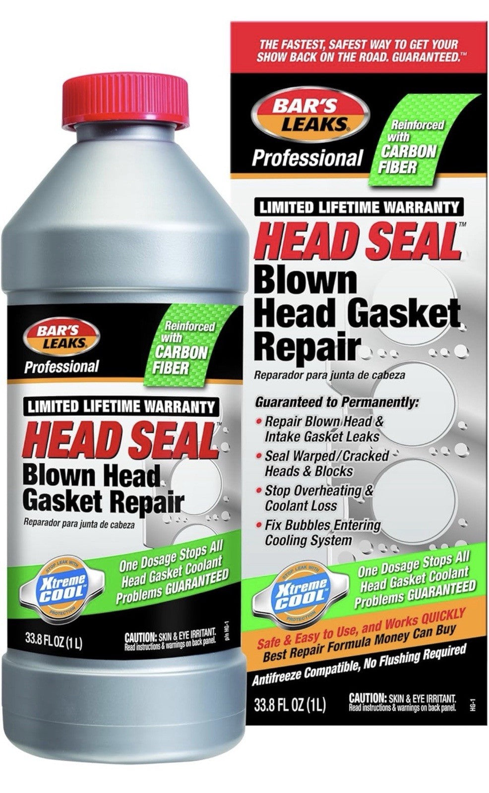 Bar's Leaks HG-1 HEAD SEAL Blown Head Gasket Repair0