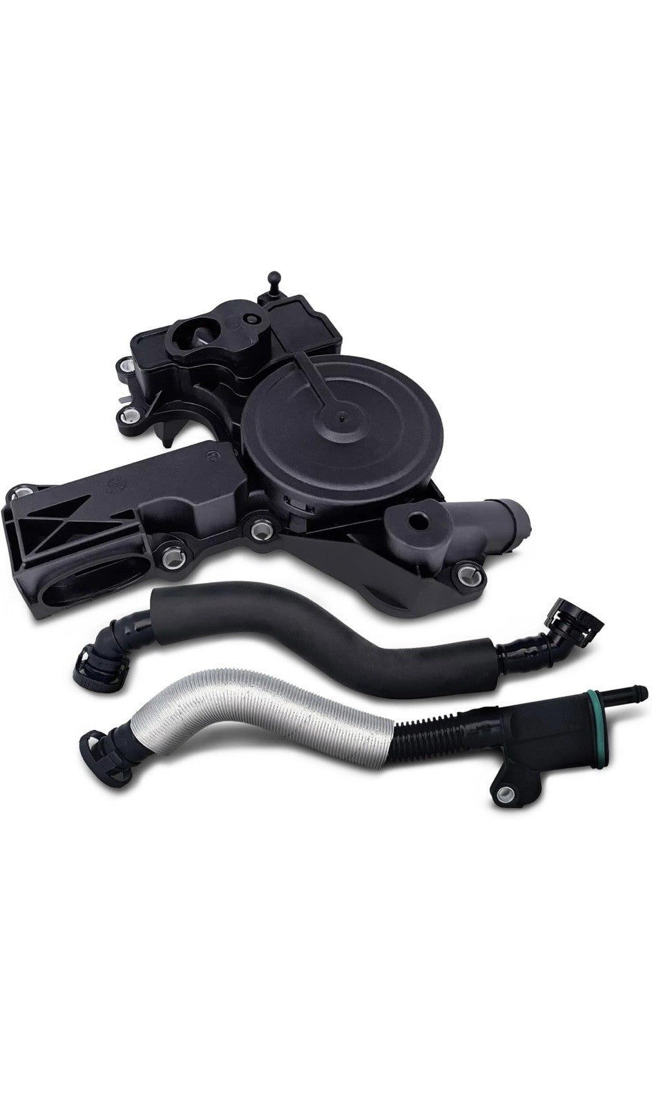PCV Crankcase Vent Valve Breather Hose Kit - Compatible with Audi VW 2.0L Tur...0