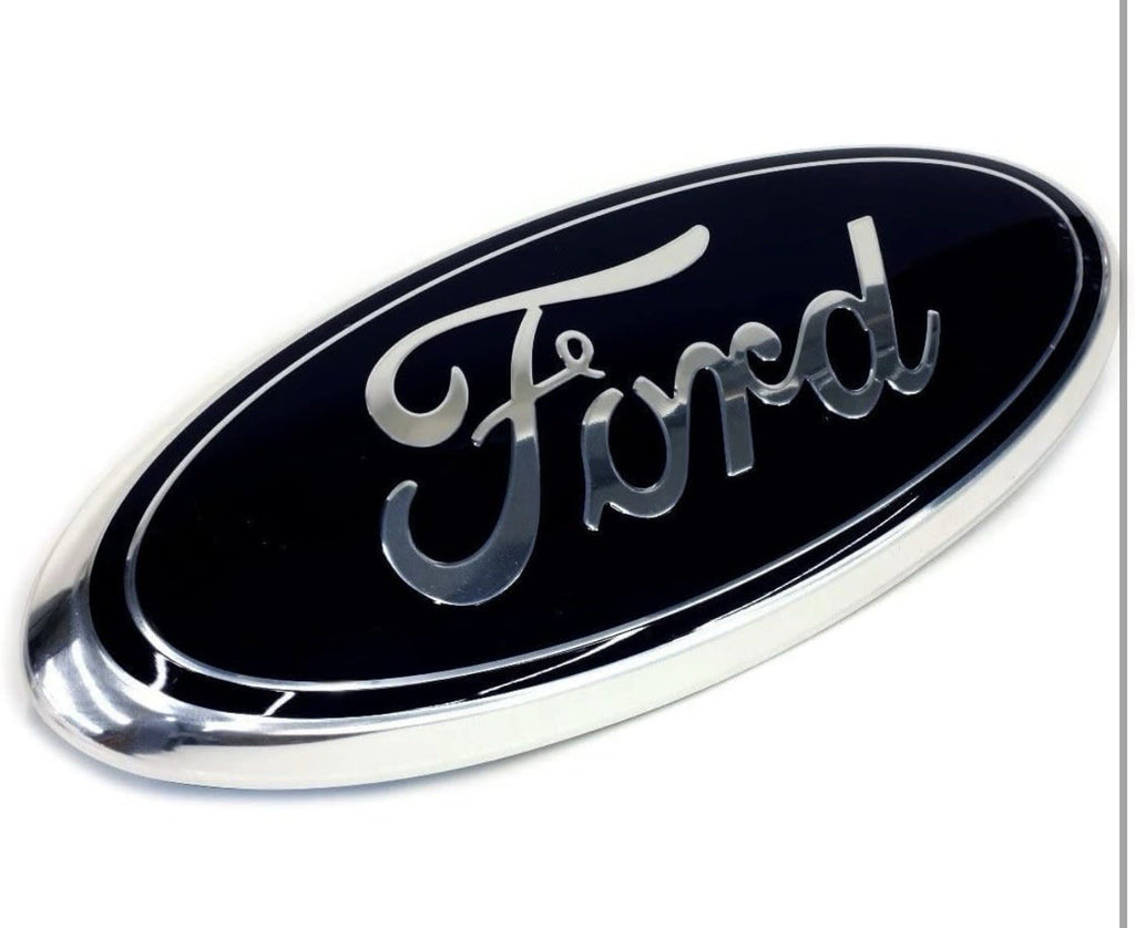 Ford Grille or Tailgate Emblem Dark Blue 9 inch Logo Overlay Badge for Trucks4