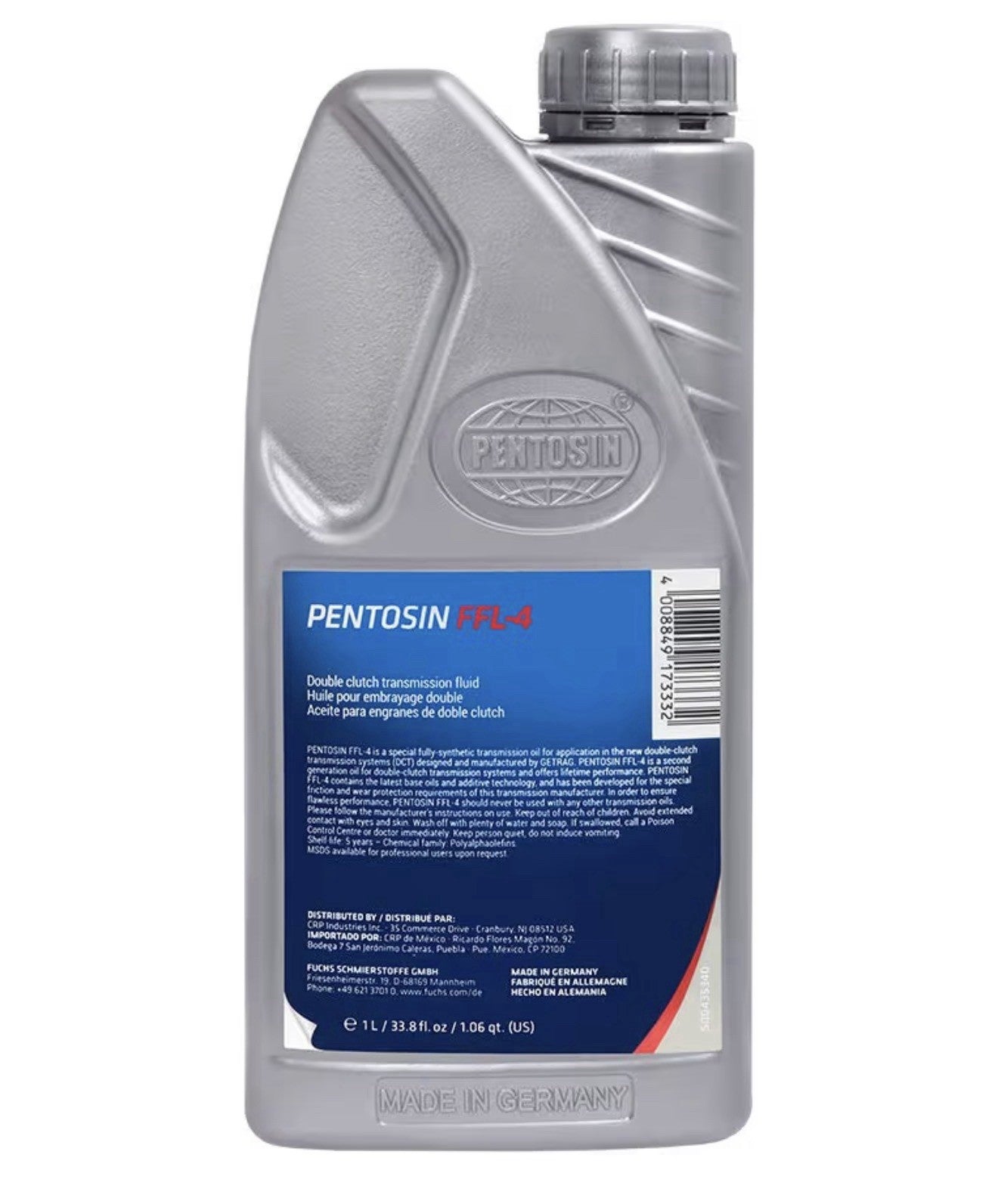 Pentosin Full Synthetic FFL-4 Dual Clutch Transmission Fluid, 1 Liter2