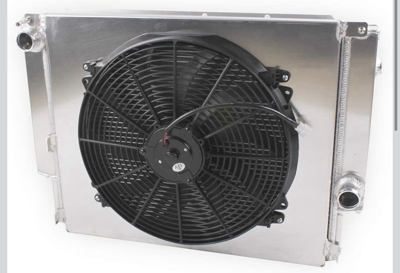 2 Rows Aluminum Radiator&Shroud&Fan for 1992-1999 BMW E36 M3/Z3/325TD/3201