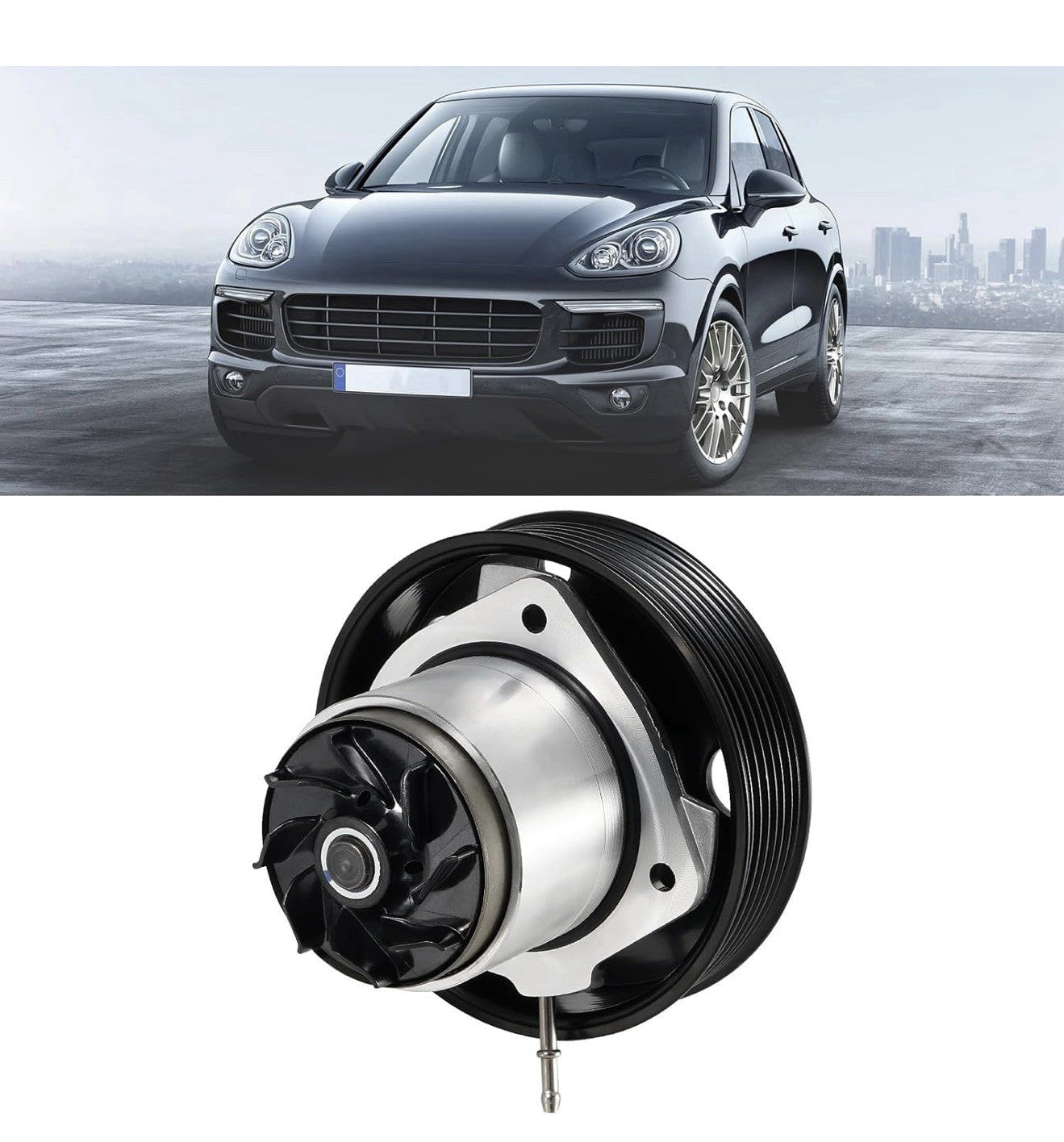 Water Pump  New For  PORSCHE  Cayenne VW Touareg. 3.6--3.0 V60