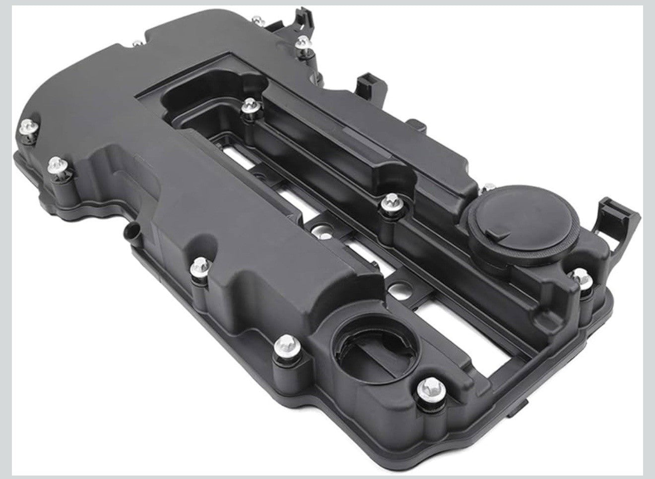 Engine Valve Cover Kit with Gasket Compatible with Chevy Cruze, Sonic, Trax, ...1