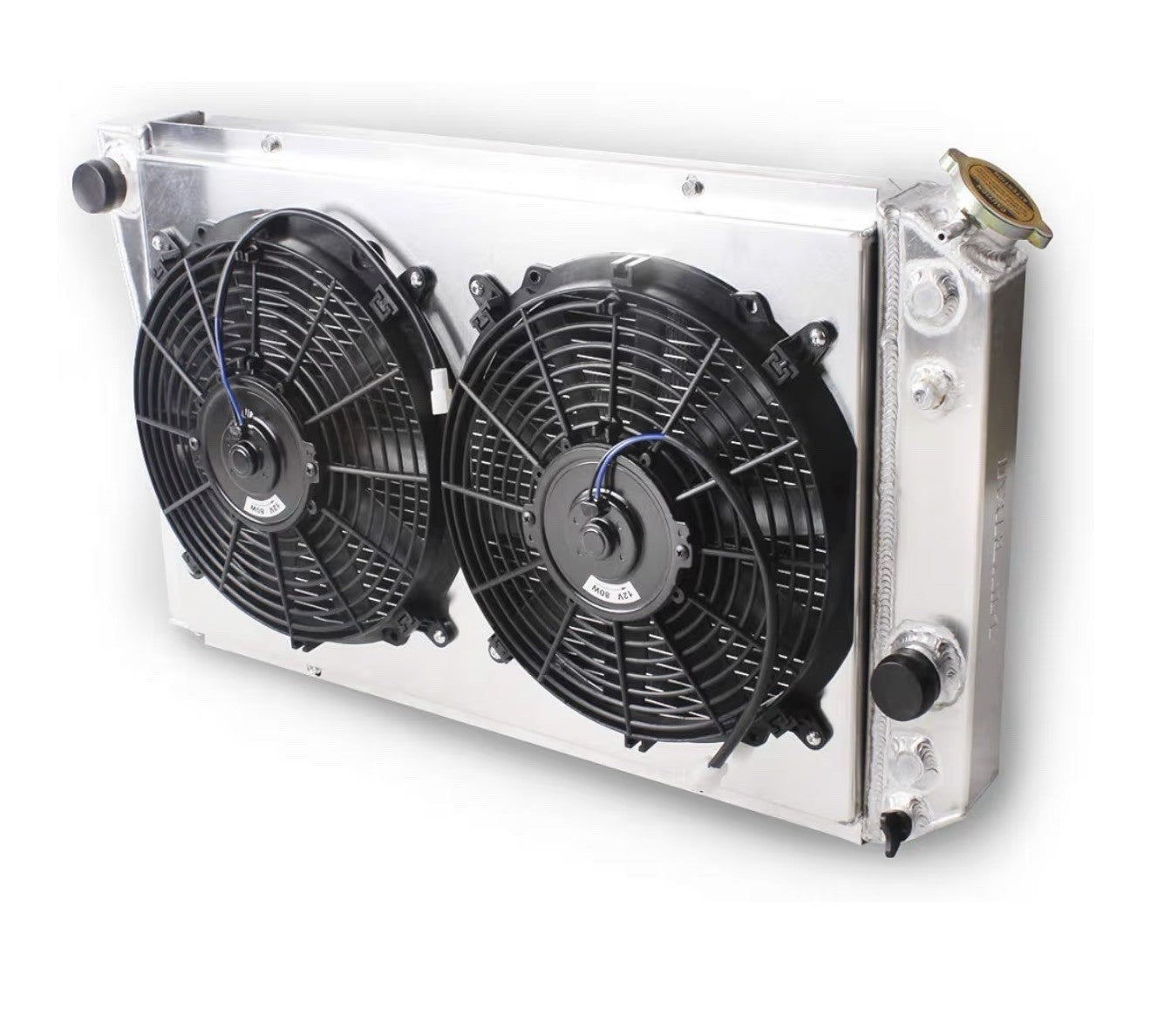 -COOL 3 Row Full Aluminum Radiator with Fan For 1984-1990 Chevy 82-02 chevy0