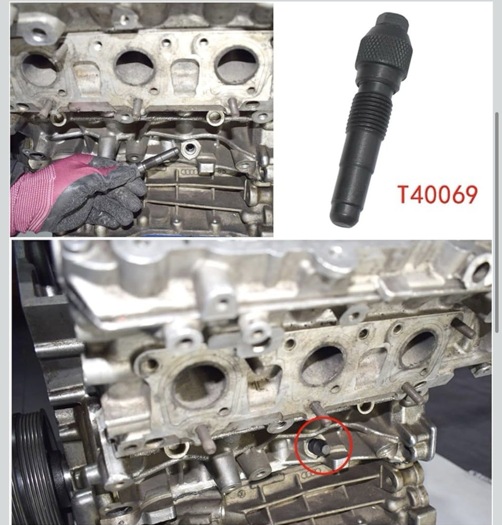 Engine Camshaft Locking Timing Tool Kit, Compatible with VW Audi 2.0 2.4 2.5 ...3