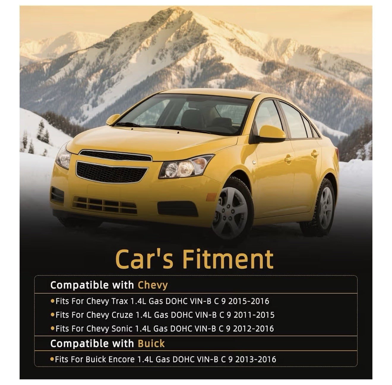 Full Cylinder Head Gasket Set w/ Head Bolt Kit Fit Chevy  Sonic Cruze 1.4L Turbo2